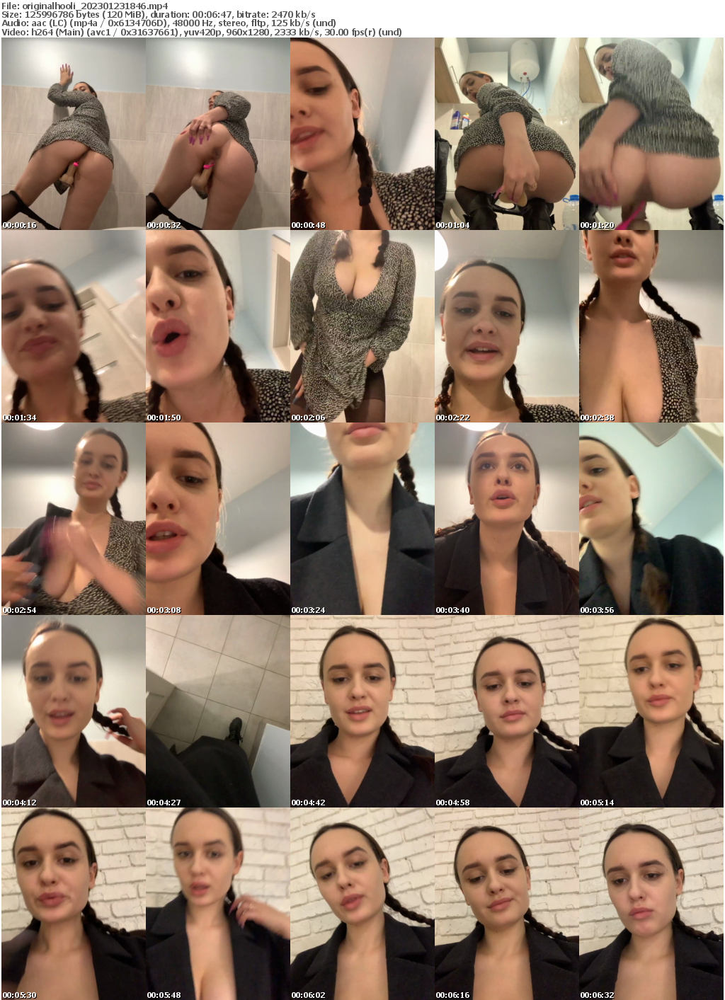 Preview thumb from originalhooli on 2023-01-23 @ bongacams