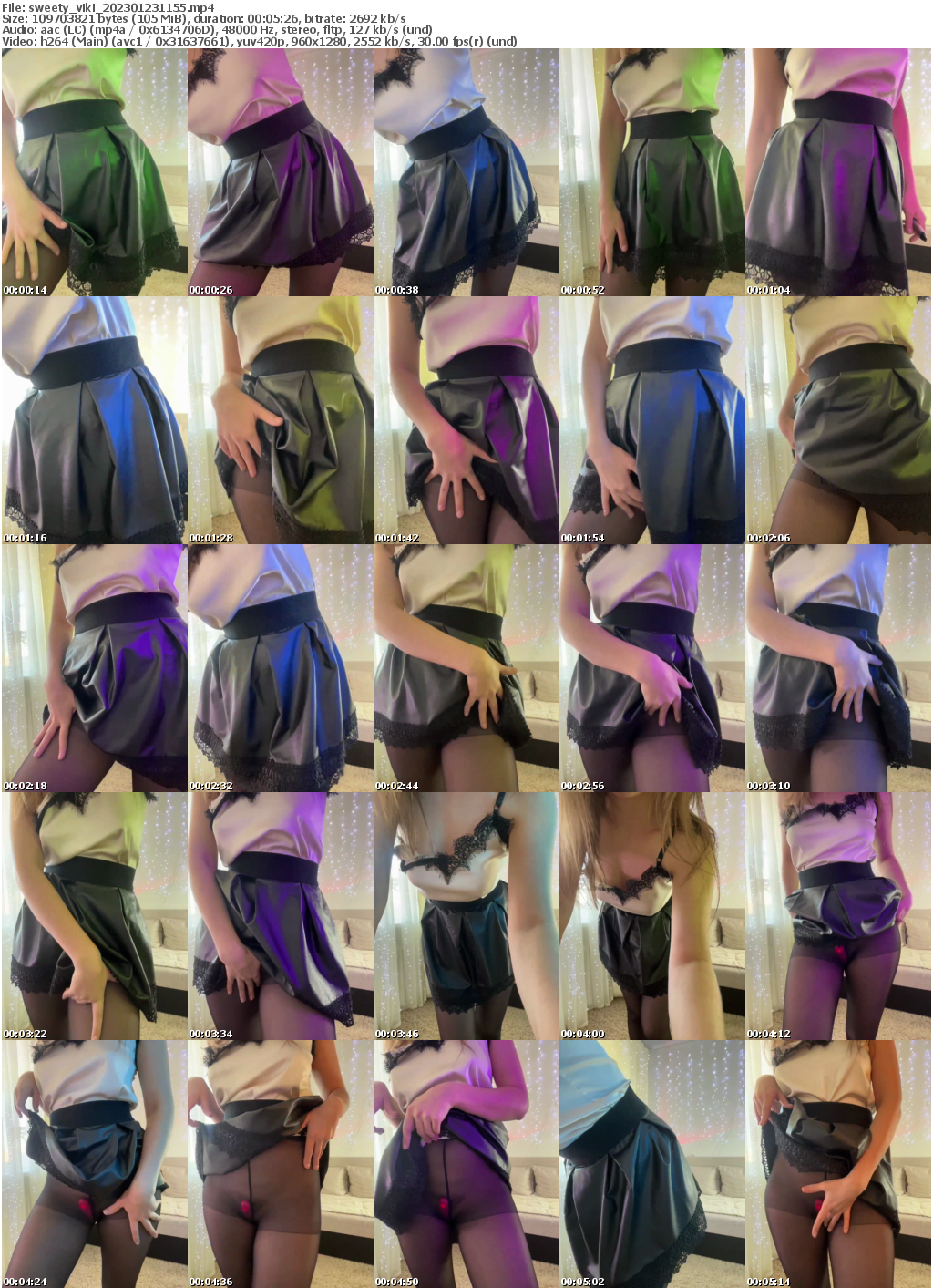 Preview thumb from sweety_viki on 2023-01-23 @ bongacams