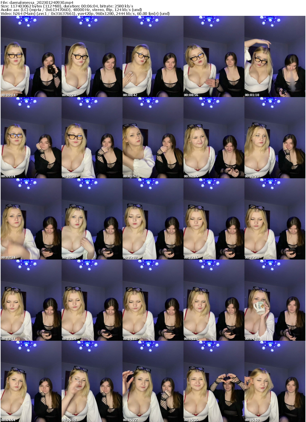 Preview thumb from daenalonessa on 2023-01-24 @ bongacams