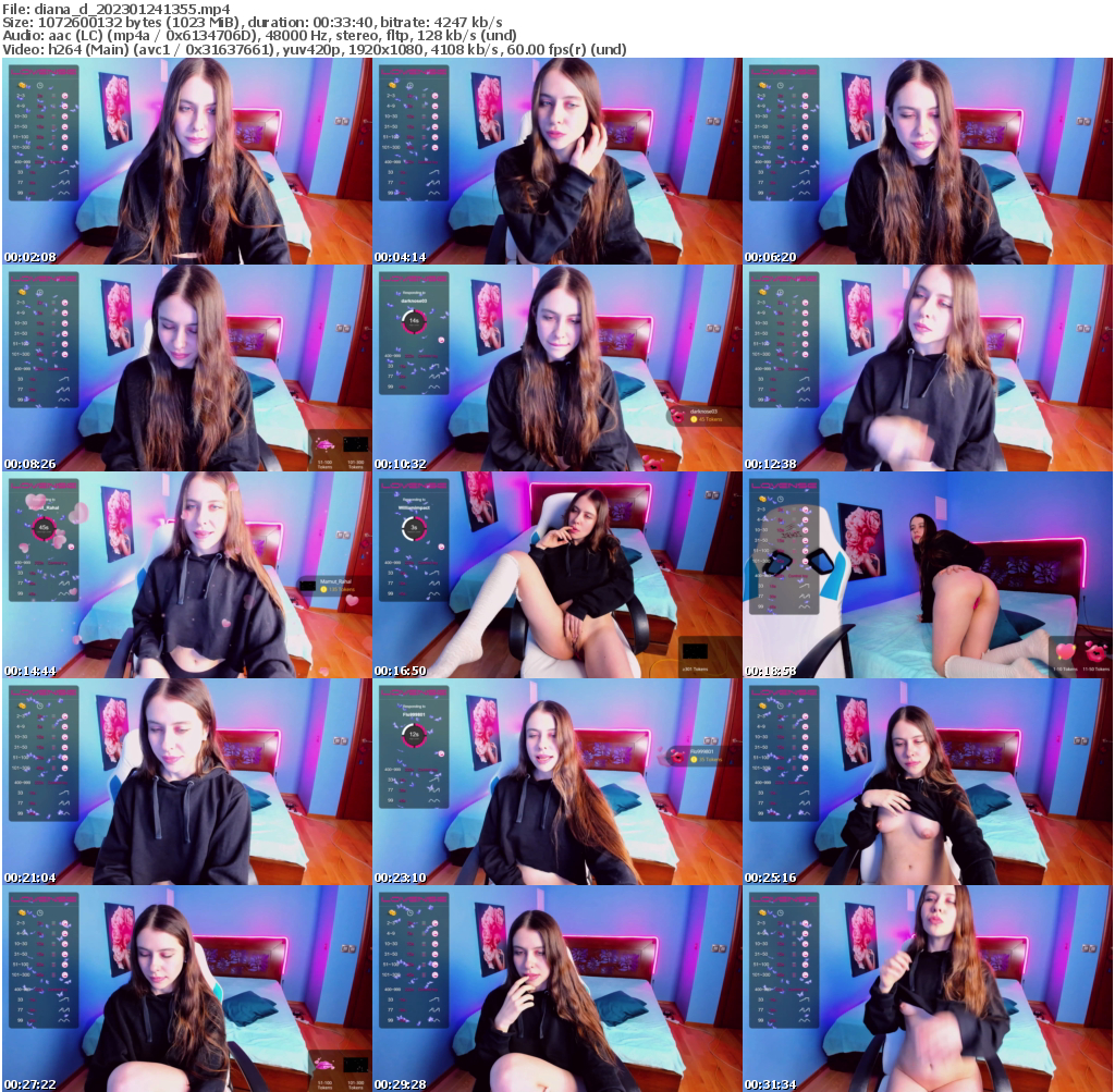 Preview thumb from diana_d on 2023-01-24 @ bongacams