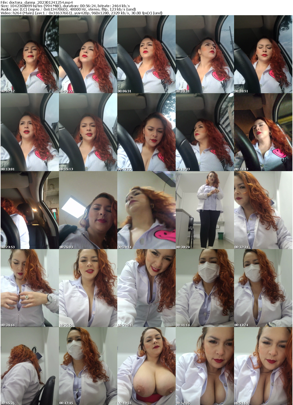 Preview thumb from doctora_danna on 2023-01-24 @ bongacams