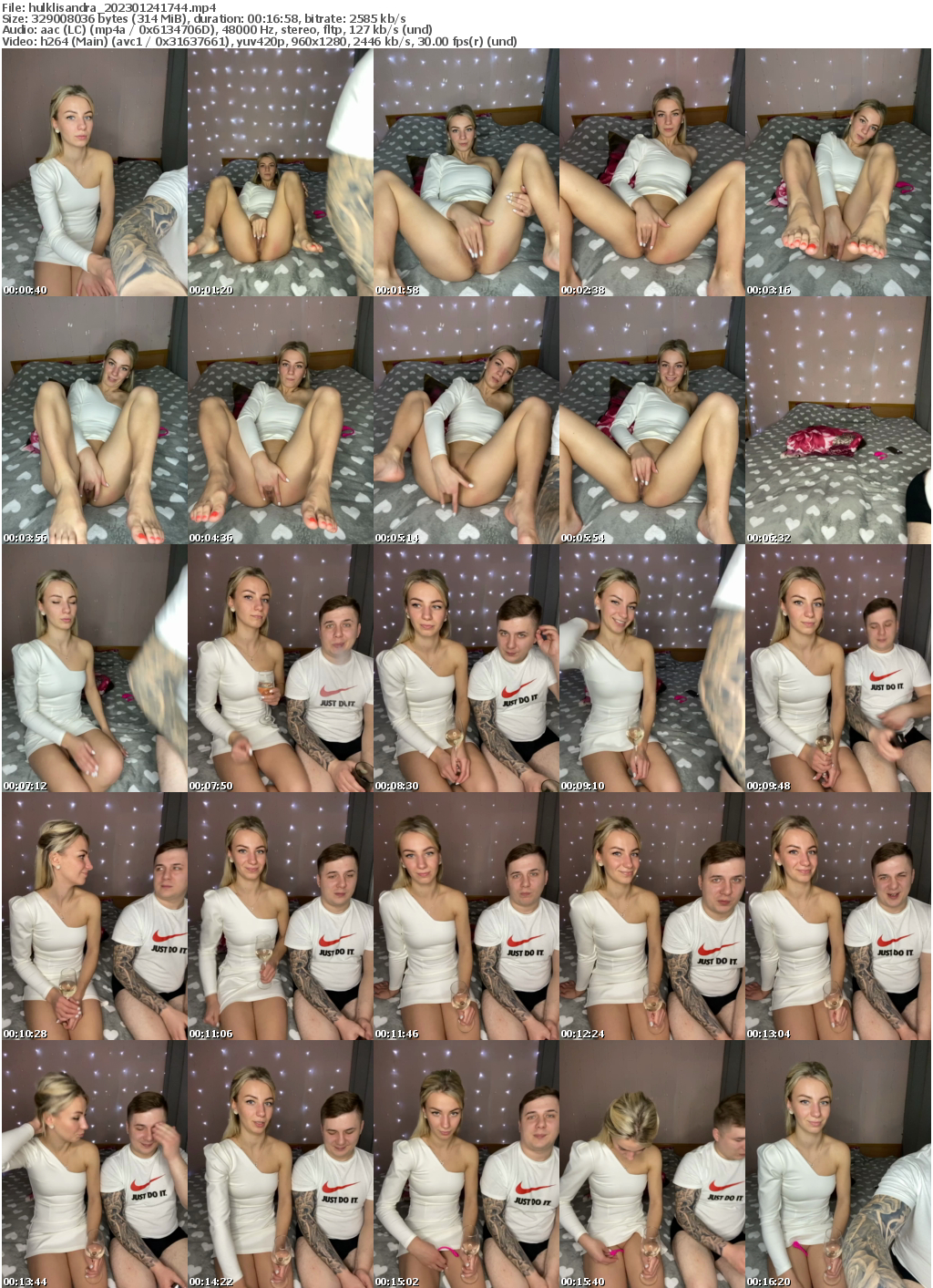 Preview thumb from hulklisandra on 2023-01-24 @ bongacams