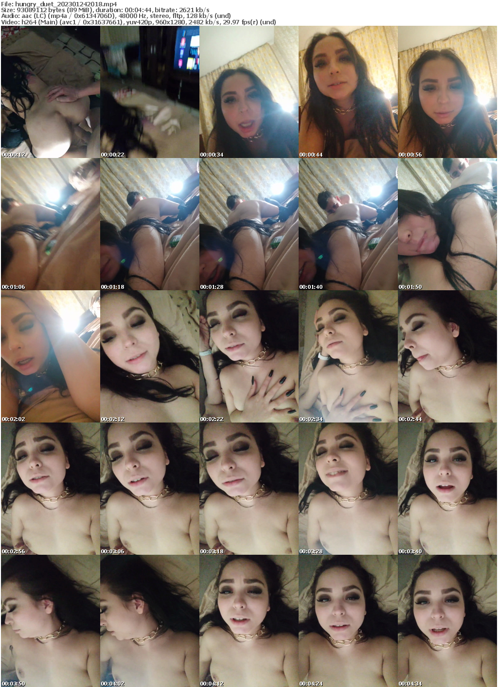 Preview thumb from hungry_duet on 2023-01-24 @ bongacams