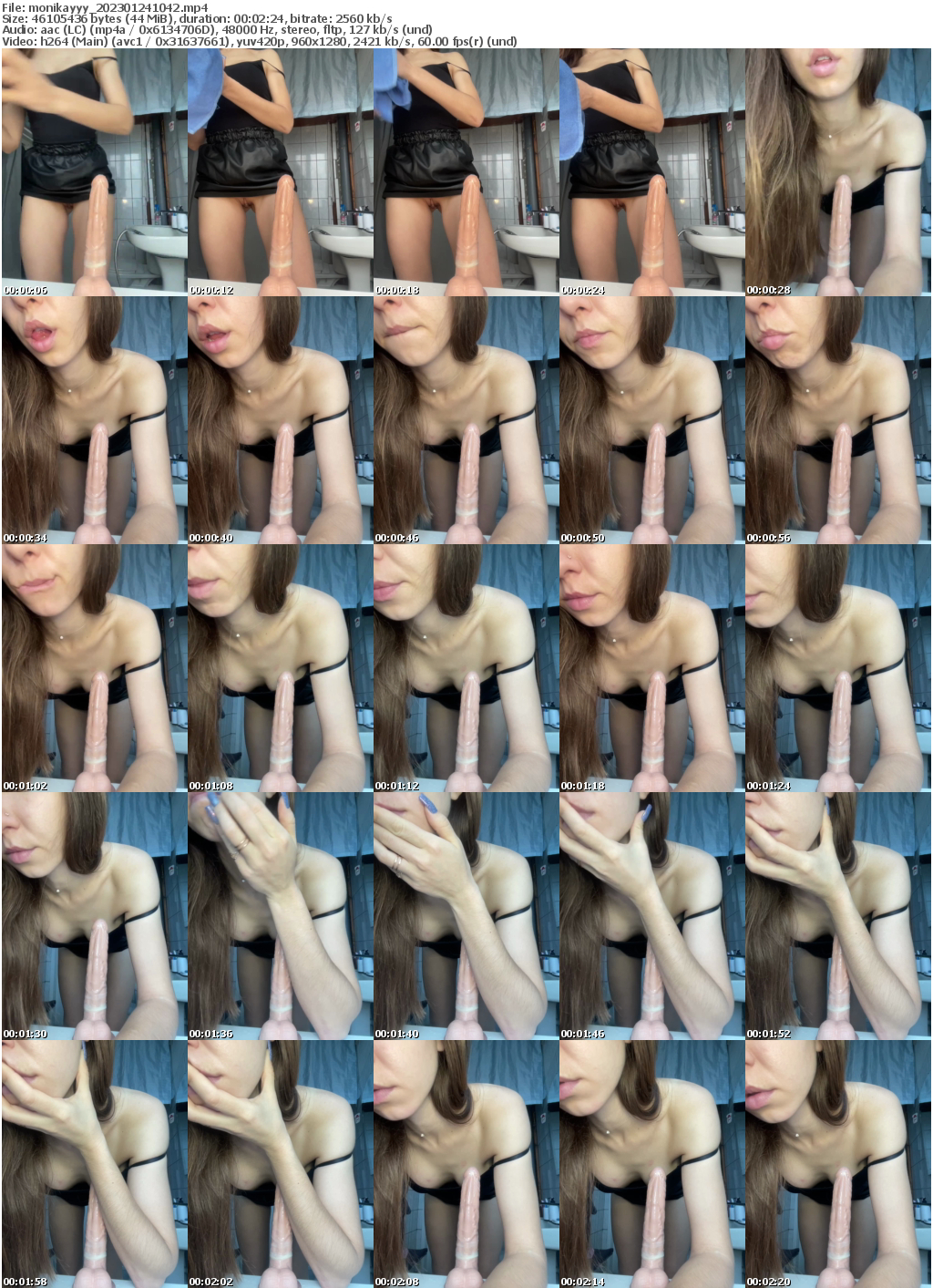 Preview thumb from monikayyy on 2023-01-24 @ bongacams