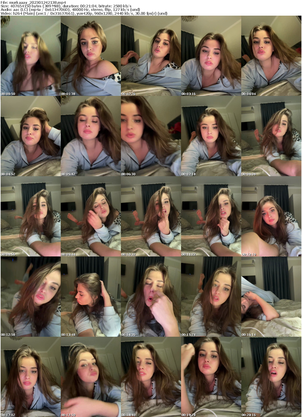 Preview thumb from murkaaay on 2023-01-24 @ bongacams