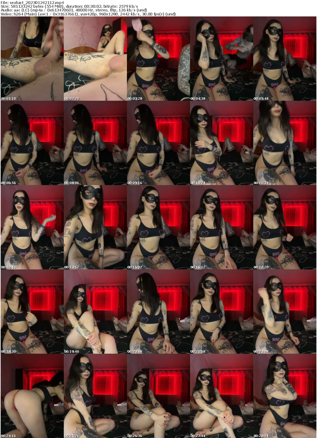 Preview thumb from sexlust on 2023-01-24 @ bongacams