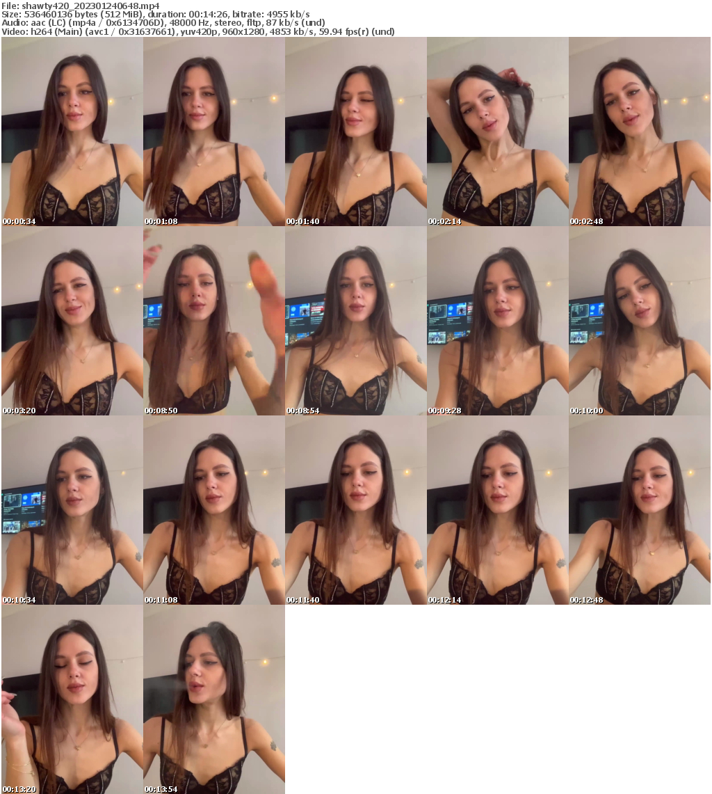 Preview thumb from shawty420 on 2023-01-24 @ bongacams