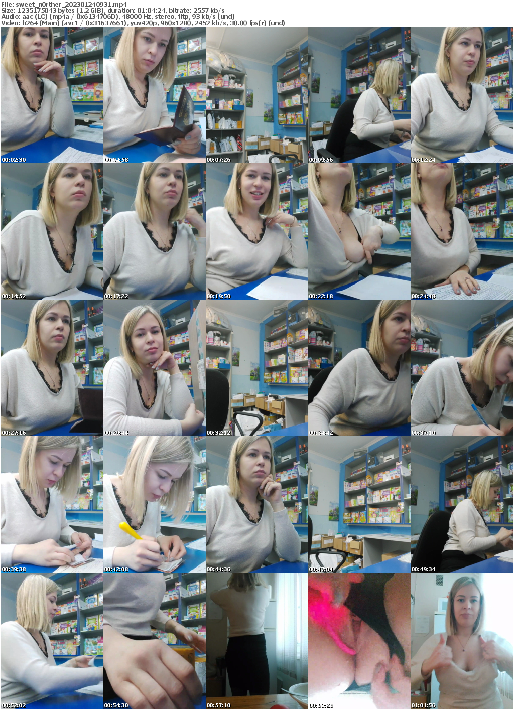 Preview thumb from sweet_n0rther on 2023-01-24 @ bongacams