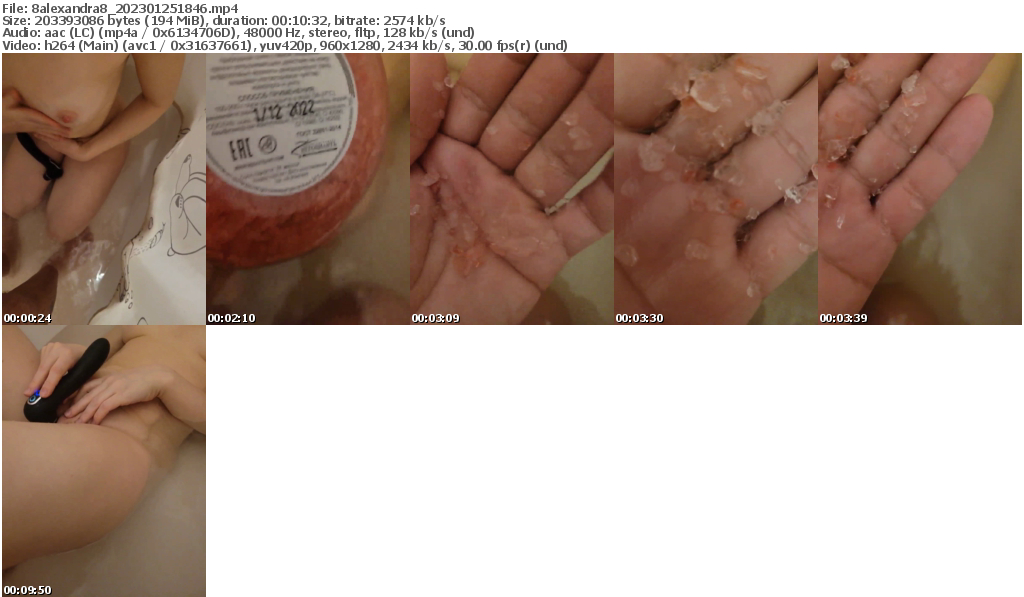 Preview thumb from 8alexandra8 on 2023-01-25 @ bongacams