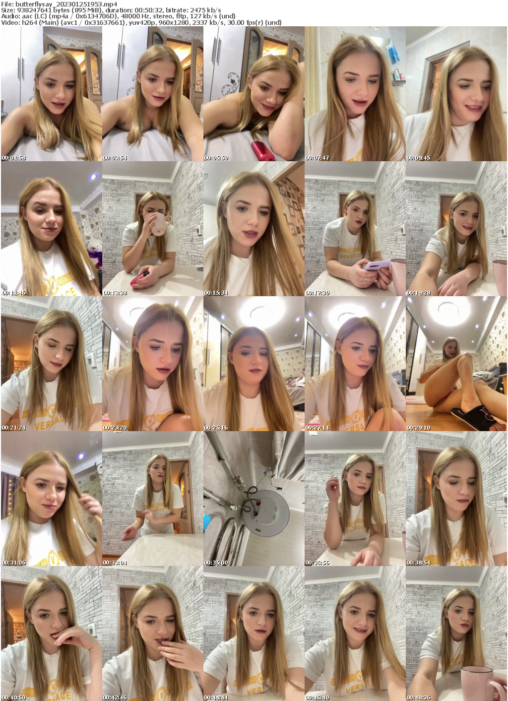 Preview thumb from butterflysay on 2023-01-25 @ bongacams