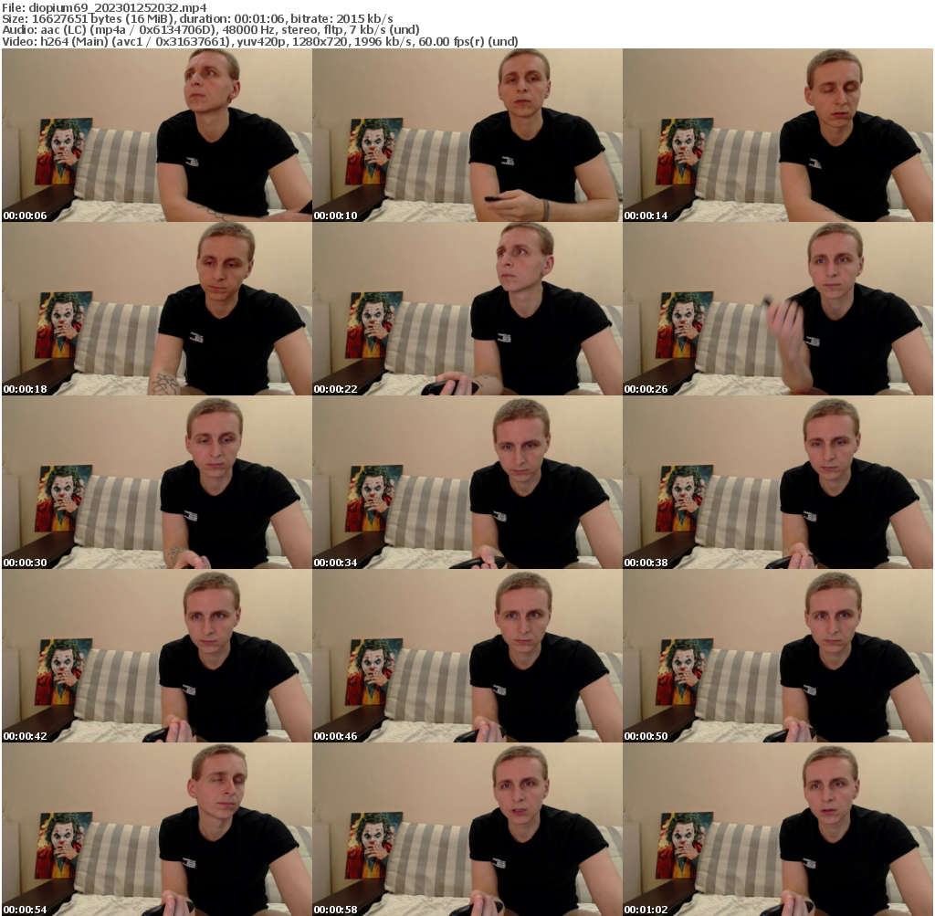 Preview thumb from diopium69 on 2023-01-25 @ bongacams