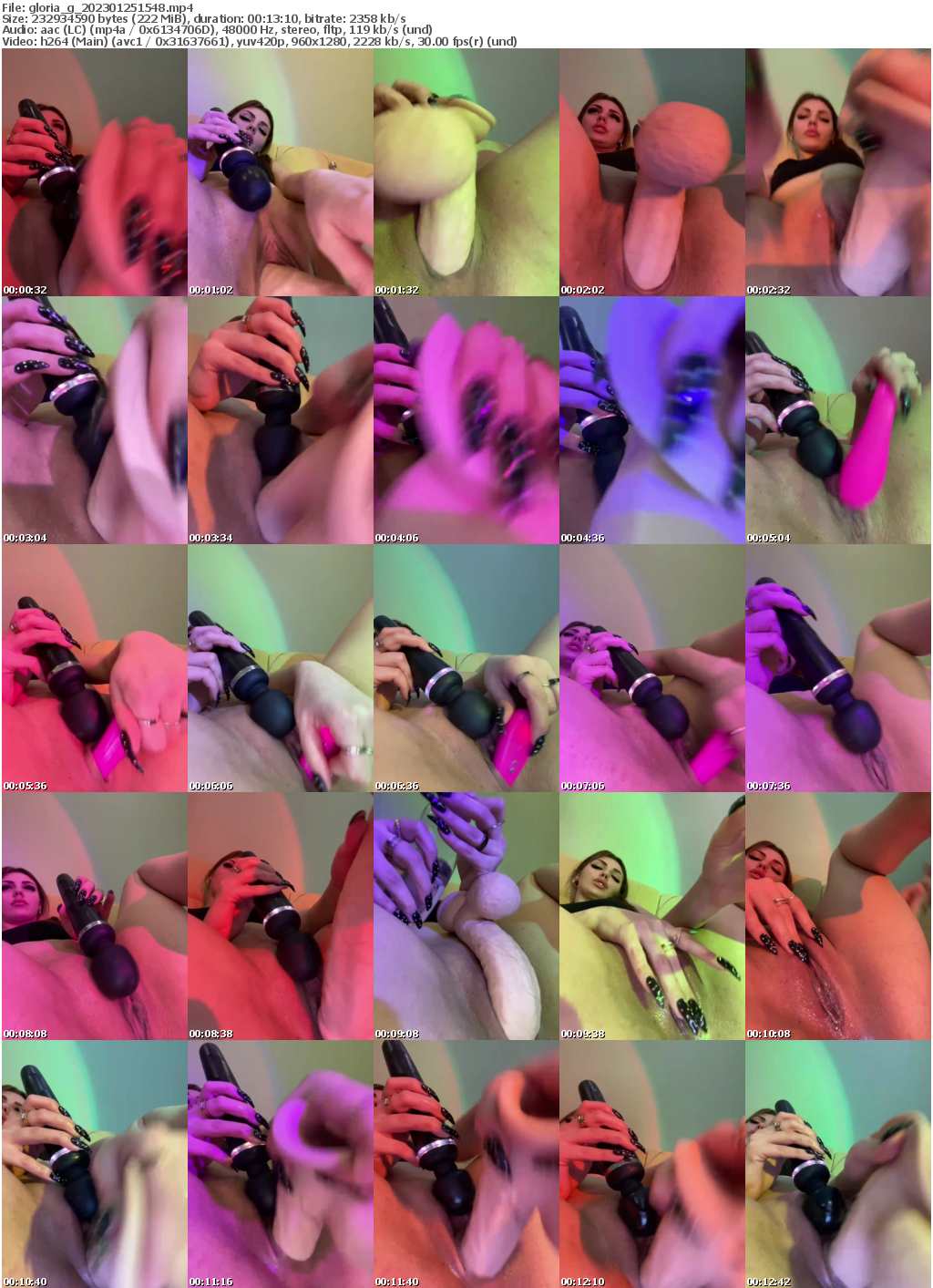 Preview thumb from gloria_g on 2023-01-25 @ bongacams