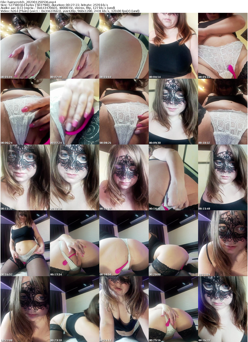 Preview thumb from hairycrotch on 2023-01-25 @ bongacams