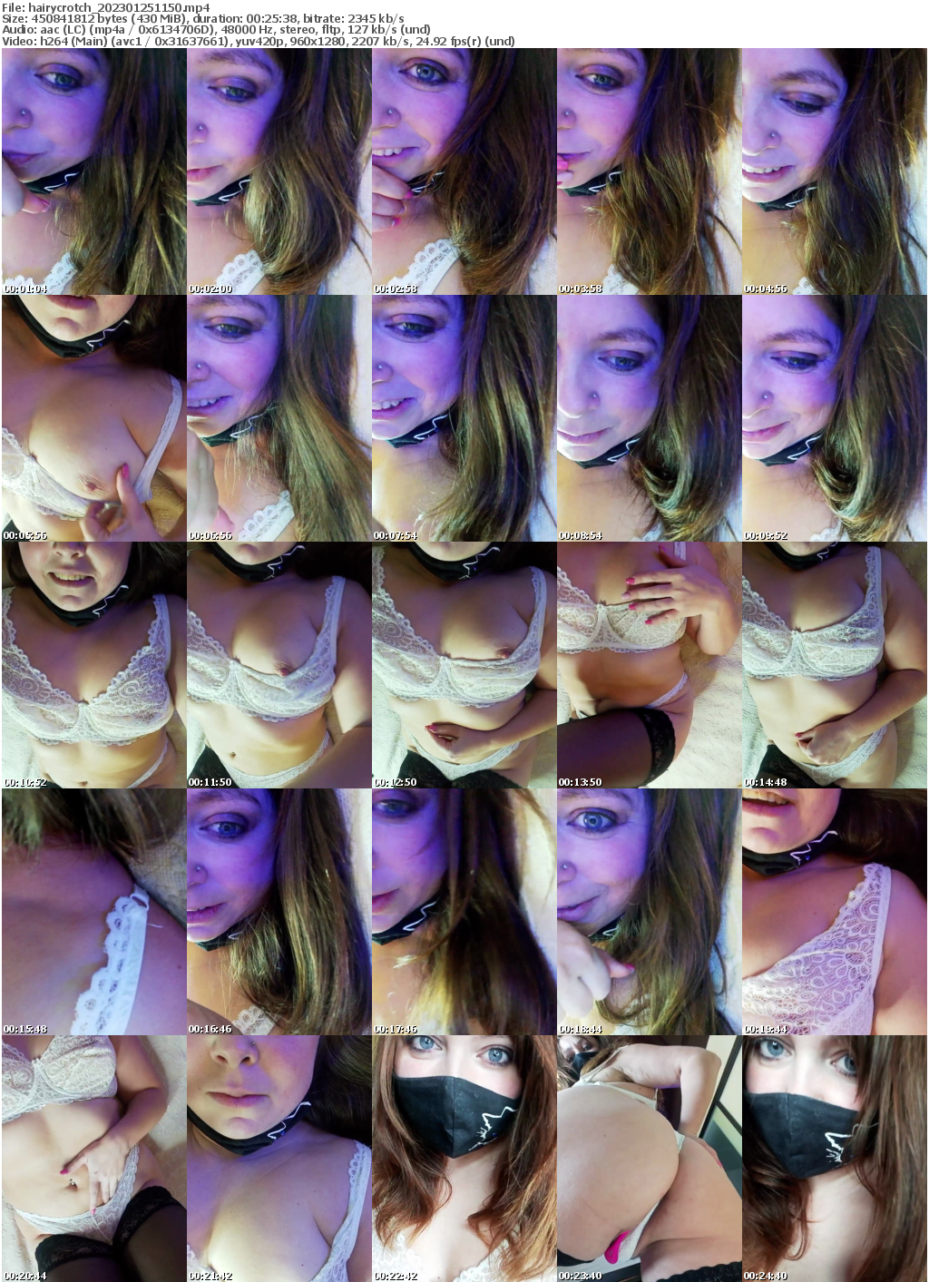 Preview thumb from hairycrotch on 2023-01-25 @ bongacams