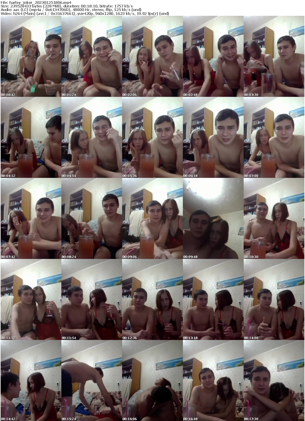 Preview thumb from harley_joker on 2023-01-25 @ bongacams