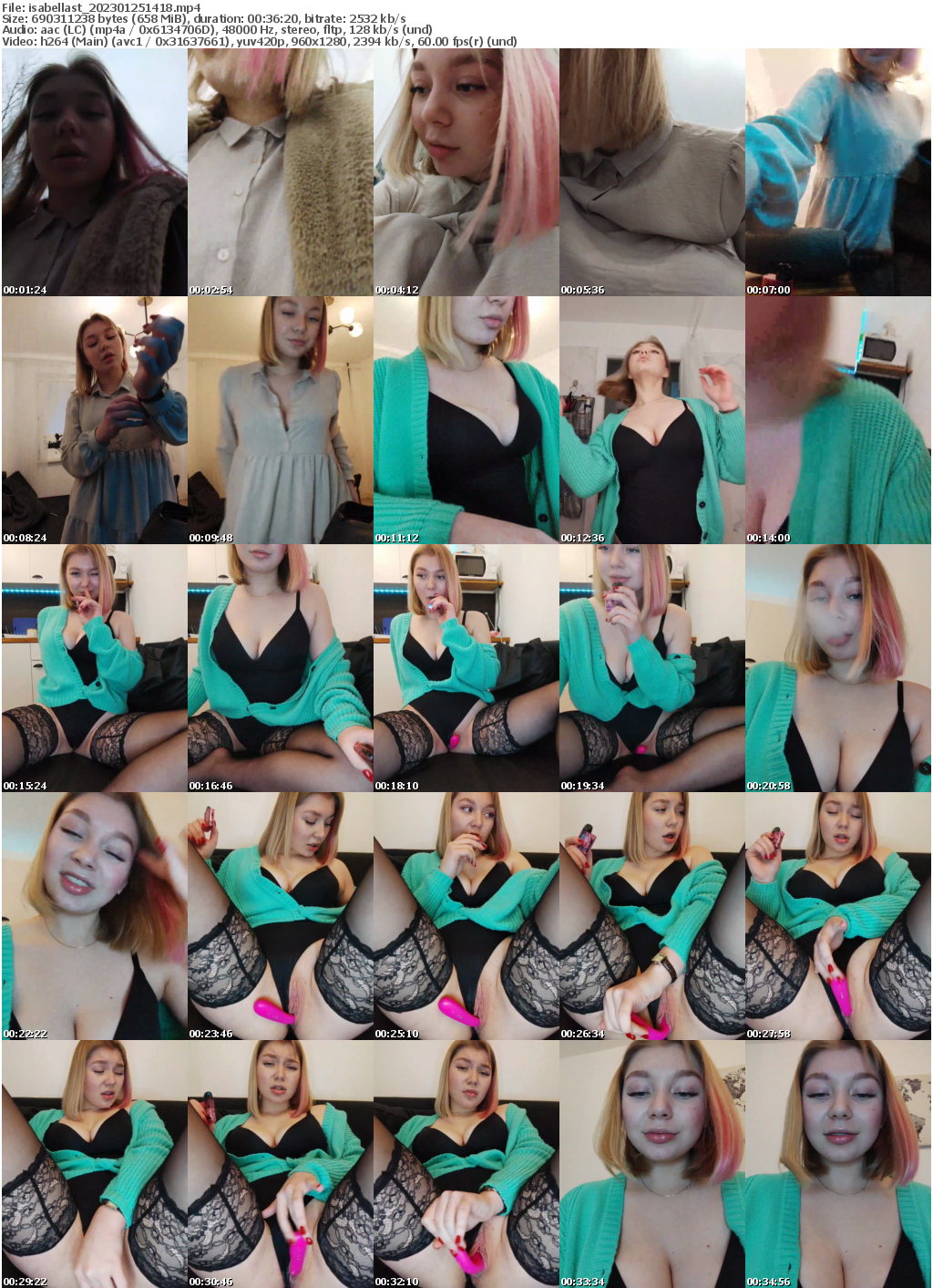 Preview thumb from isabellast on 2023-01-25 @ bongacams