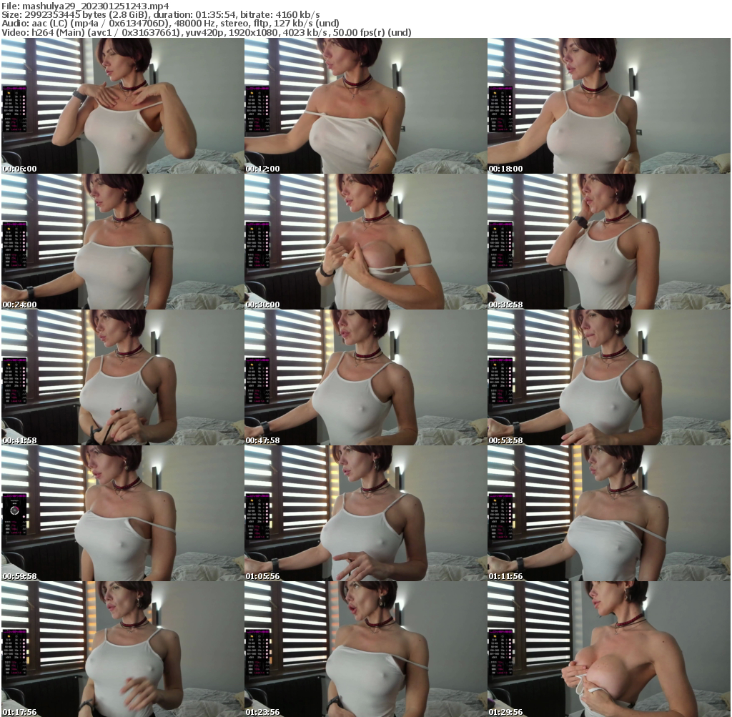 Preview thumb from mashulya29 on 2023-01-25 @ bongacams