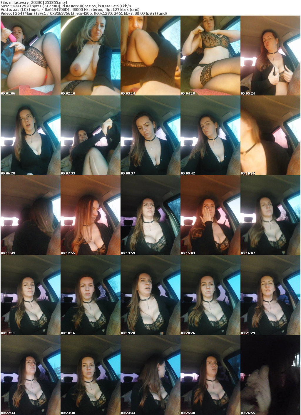 Preview thumb from milasavory on 2023-01-25 @ bongacams