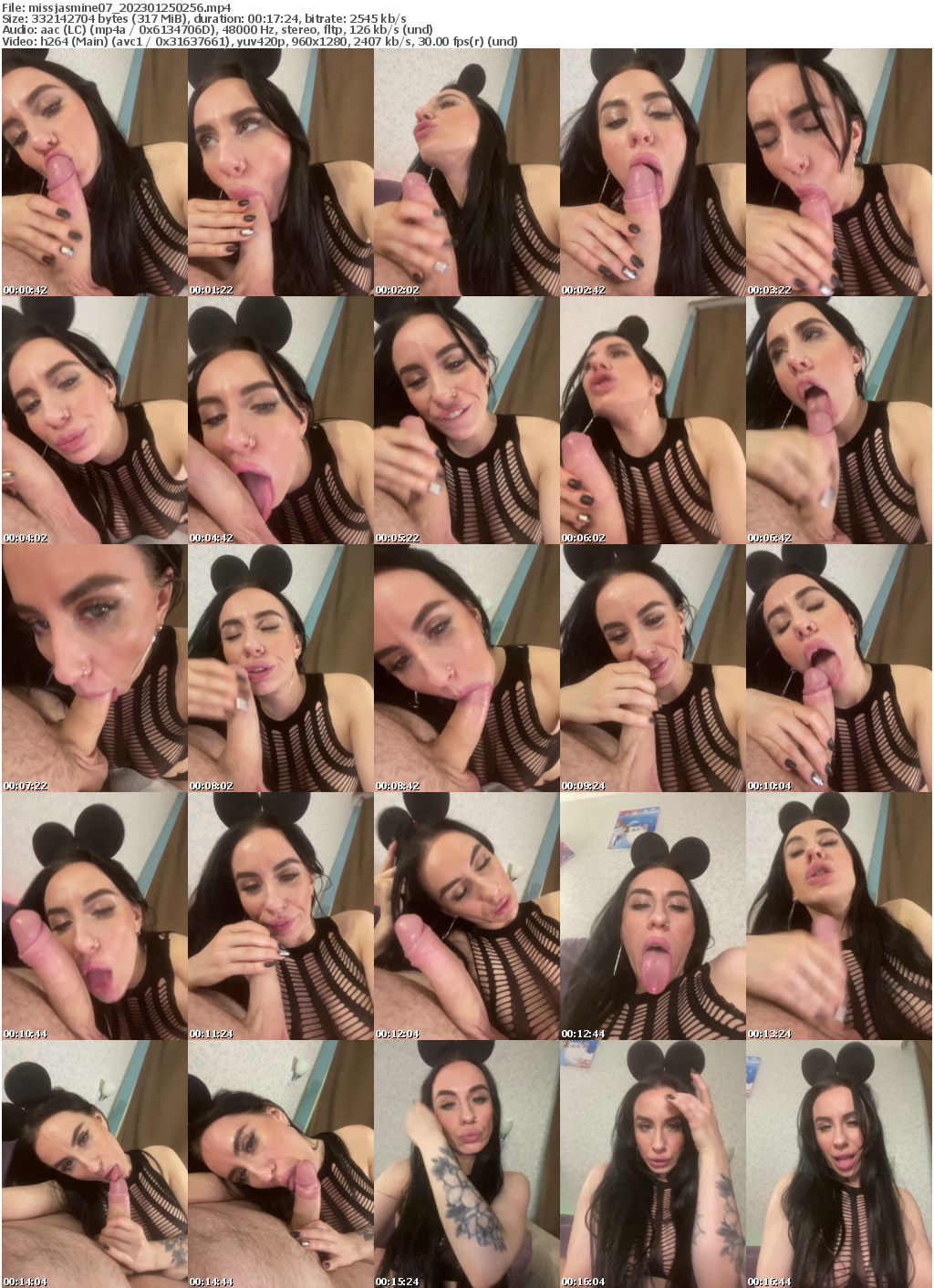 Preview thumb from missjasmine07 on 2023-01-25 @ bongacams