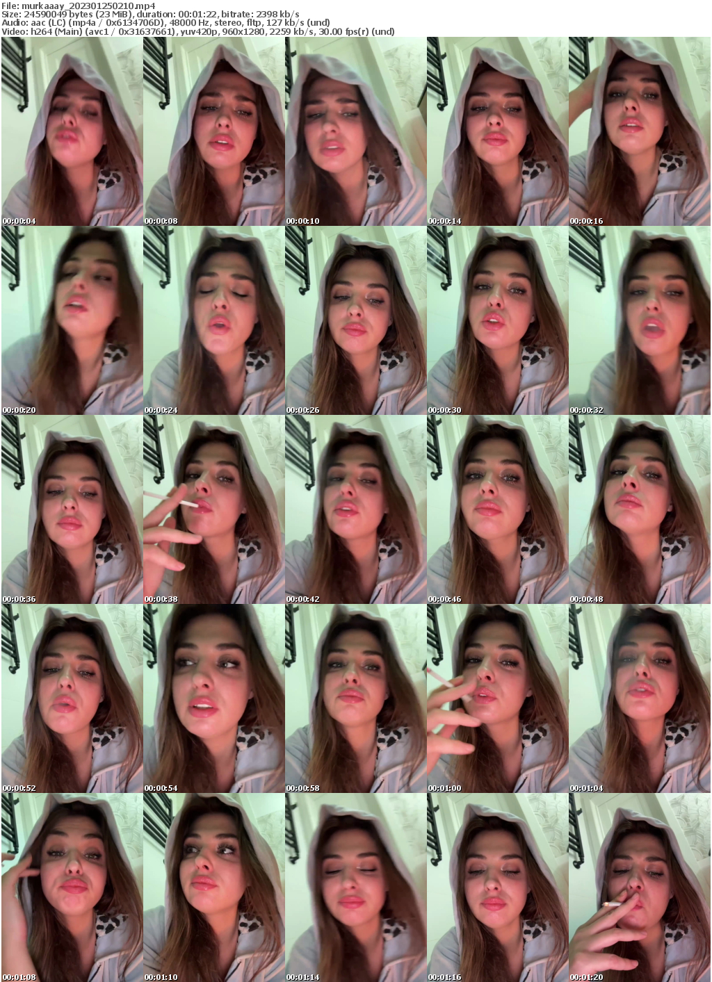 Preview thumb from murkaaay on 2023-01-25 @ bongacams