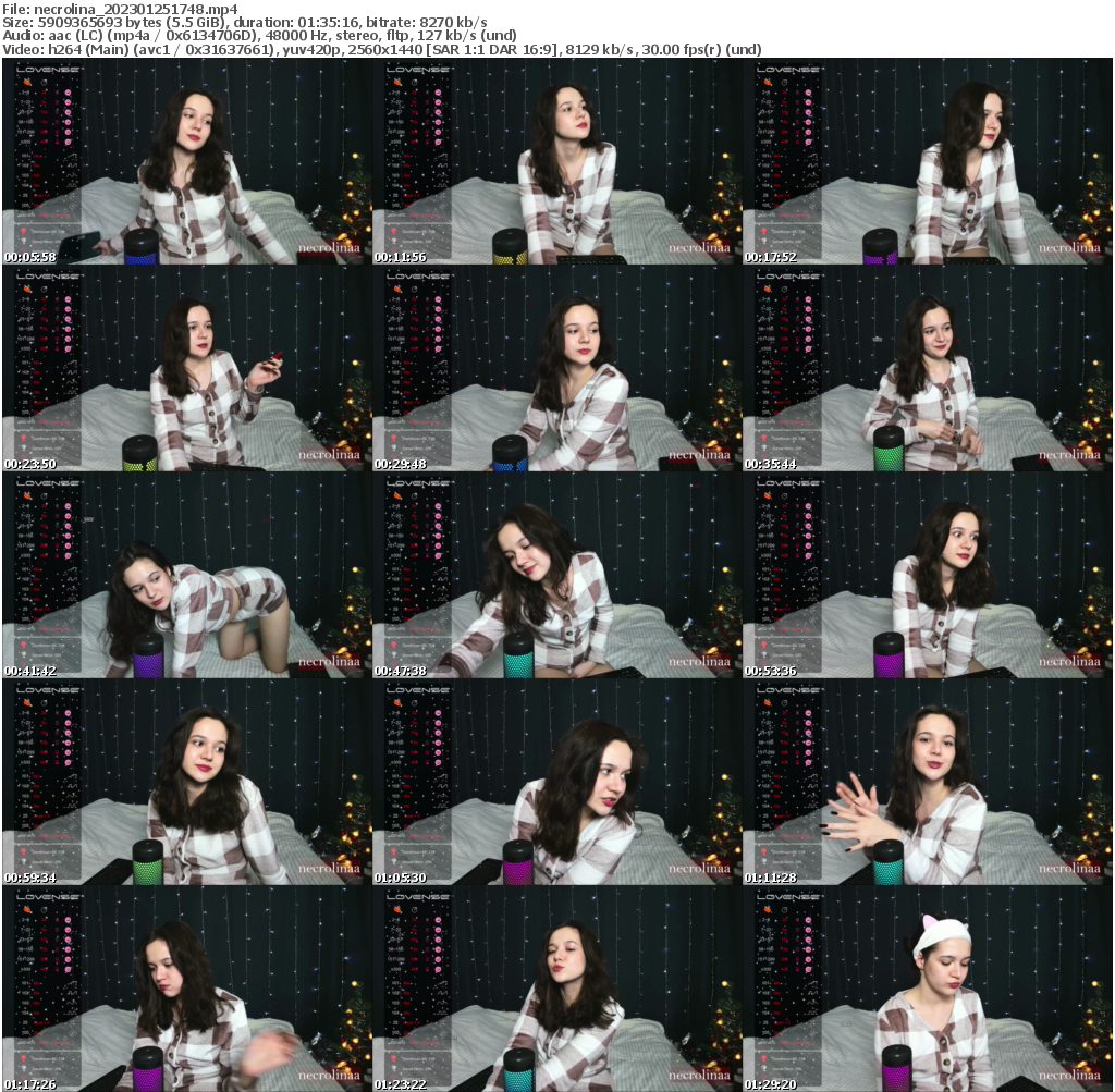 Preview thumb from necrolina on 2023-01-25 @ bongacams