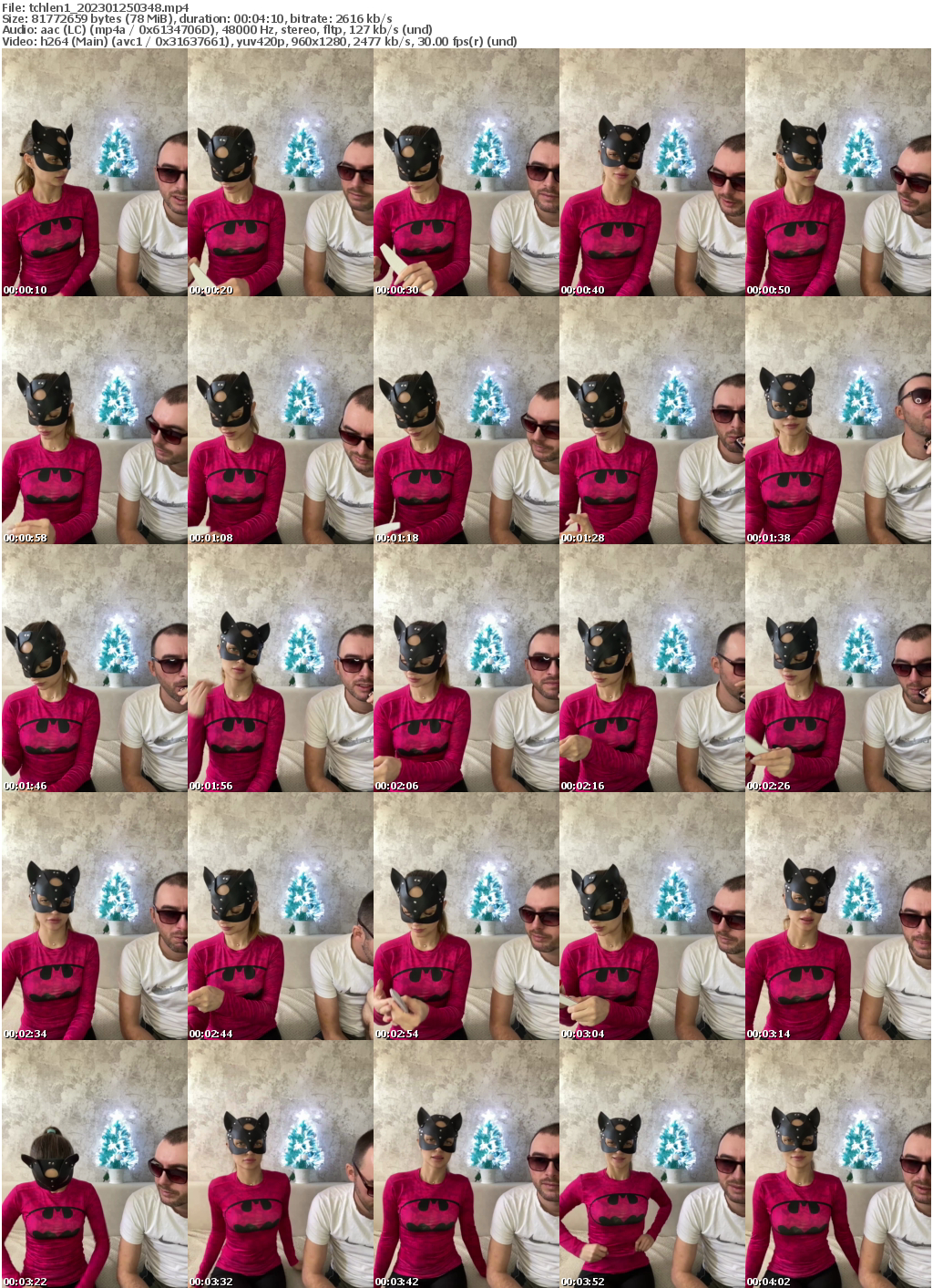 Preview thumb from tchlen1 on 2023-01-25 @ bongacams