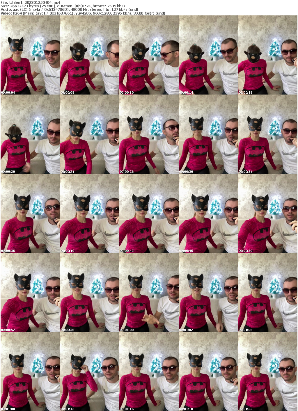 Preview thumb from tchlen1 on 2023-01-25 @ bongacams