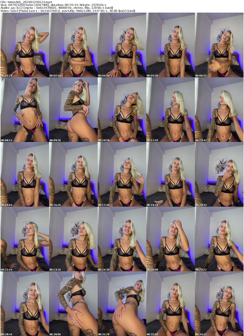 Preview thumb from twins666 on 2023-01-25 @ bongacams