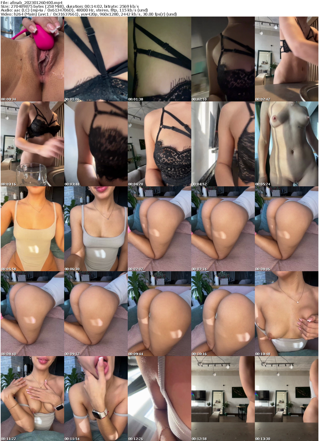 Preview thumb from afinab on 2023-01-26 @ bongacams