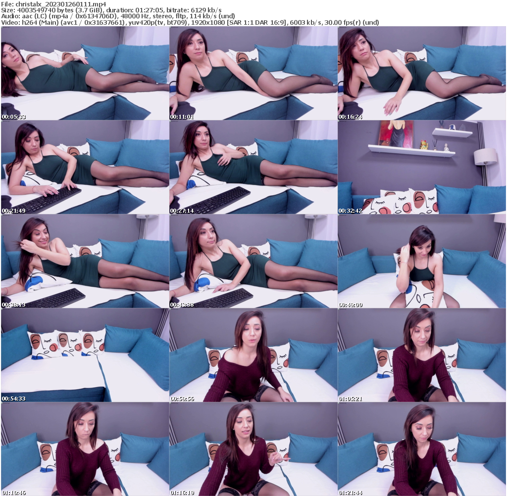 Preview thumb from christalx on 2023-01-26 @ bongacams