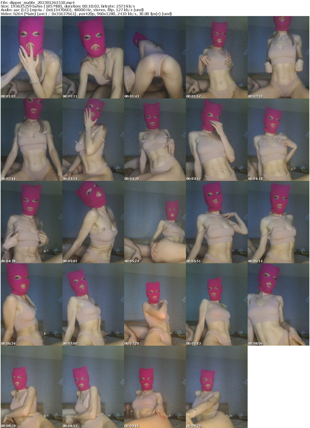 Preview thumb from dipper_mable on 2023-01-26 @ bongacams