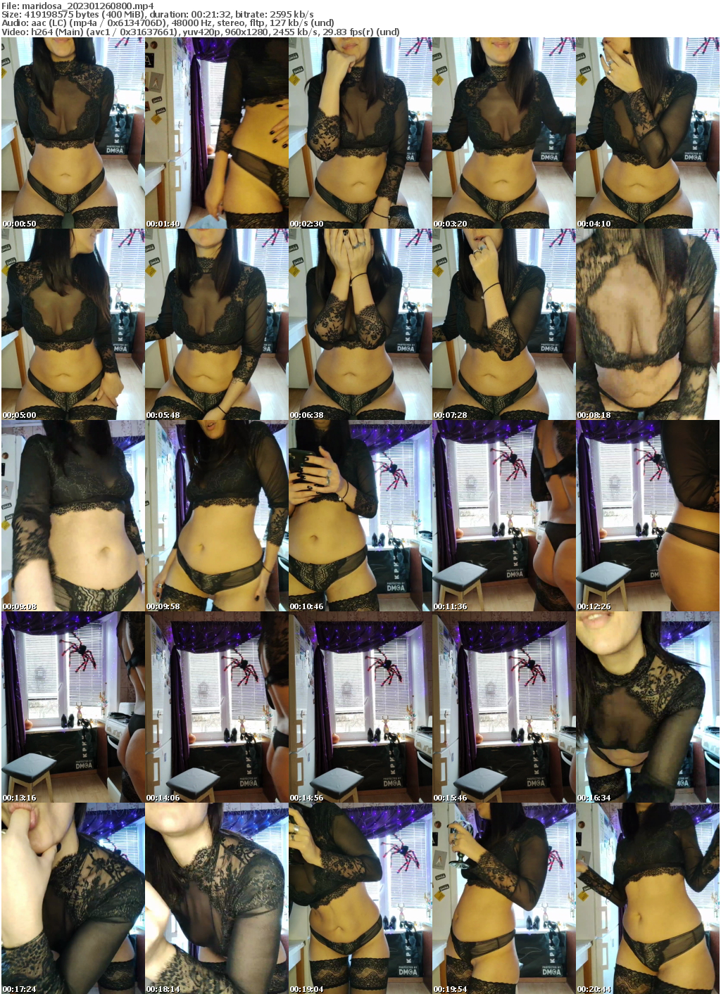 Preview thumb from maridosa on 2023-01-26 @ bongacams