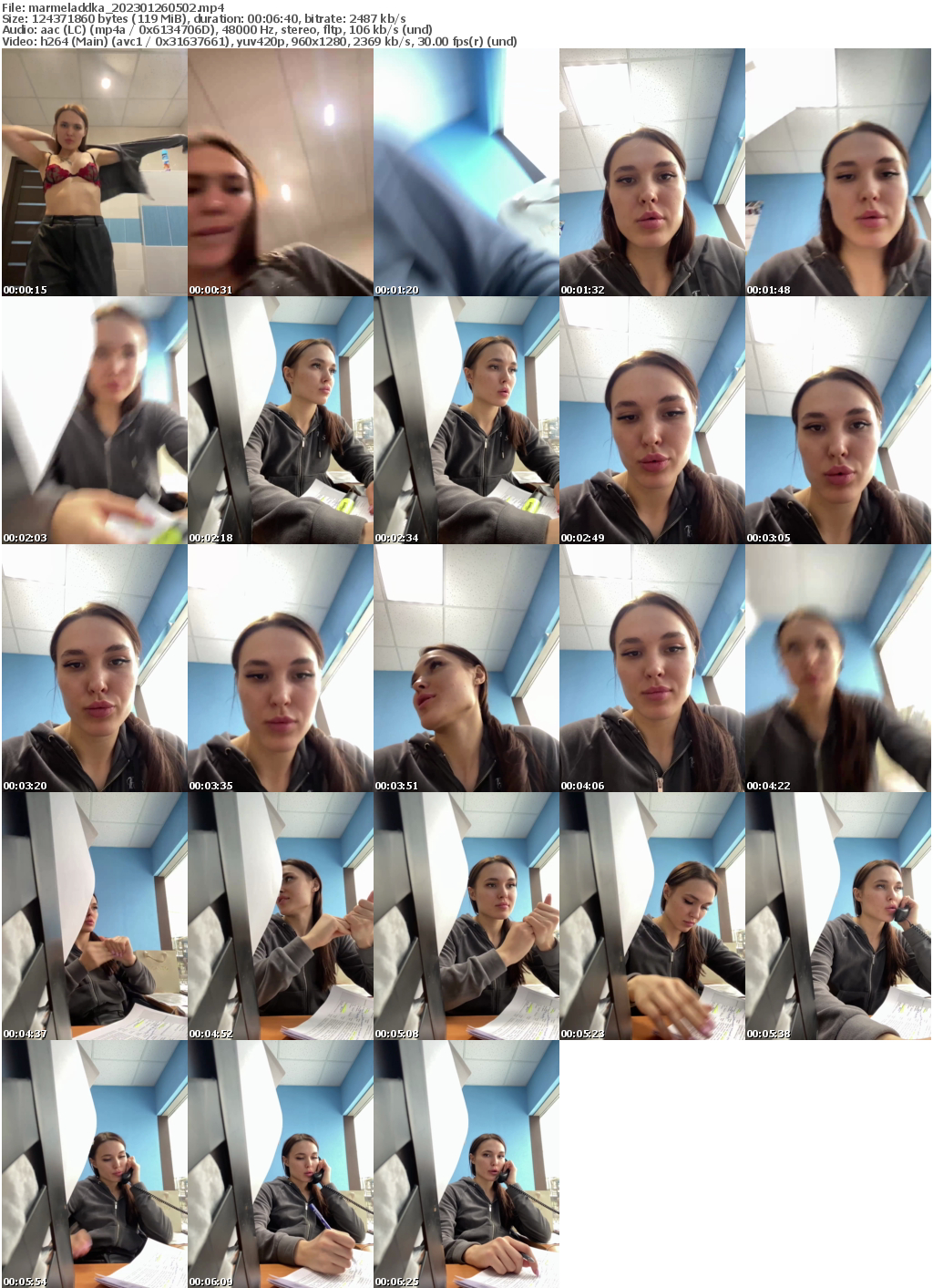 Preview thumb from marmeladdka on 2023-01-26 @ bongacams