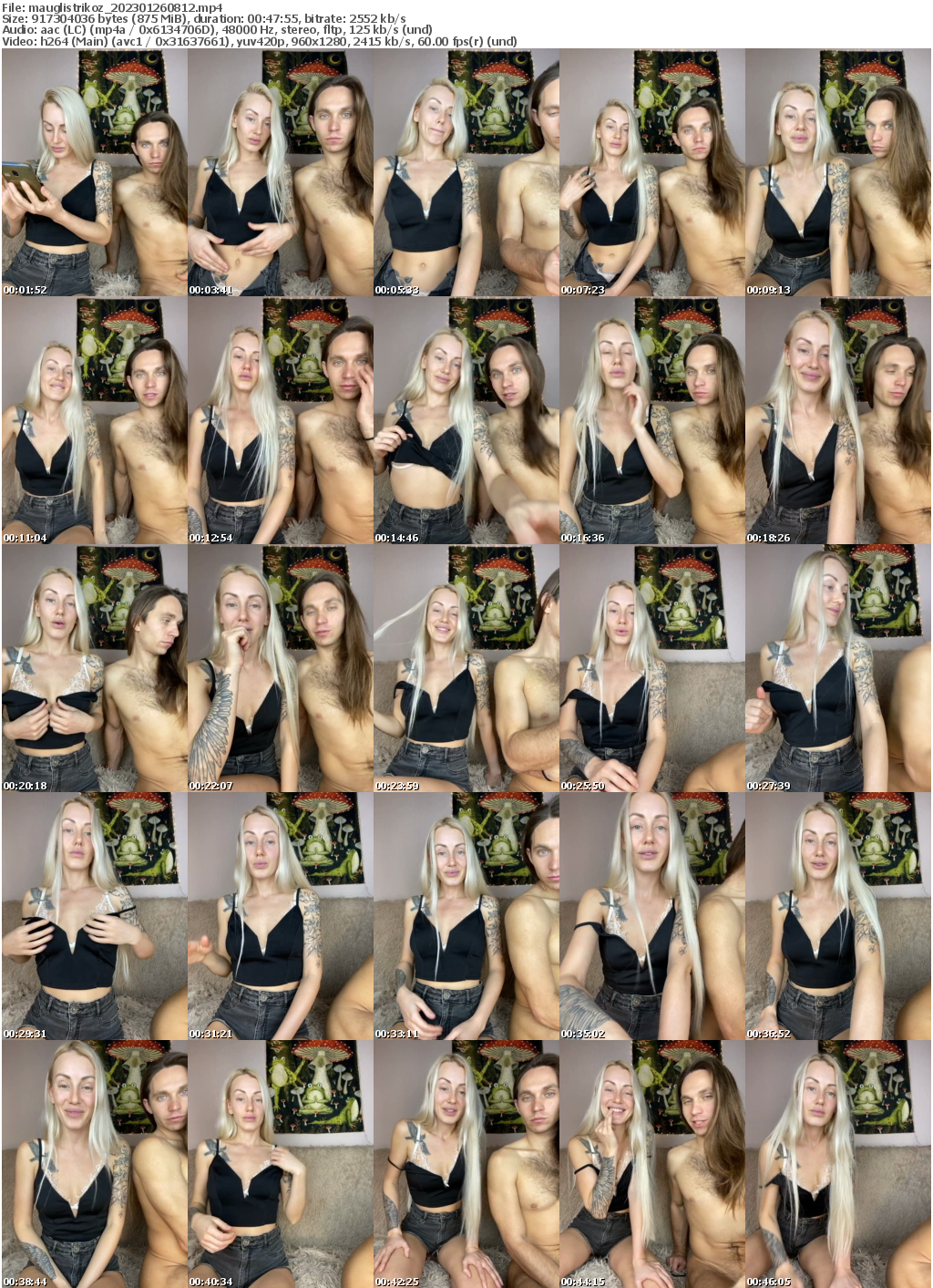 Preview thumb from mauglistrikoz on 2023-01-26 @ bongacams