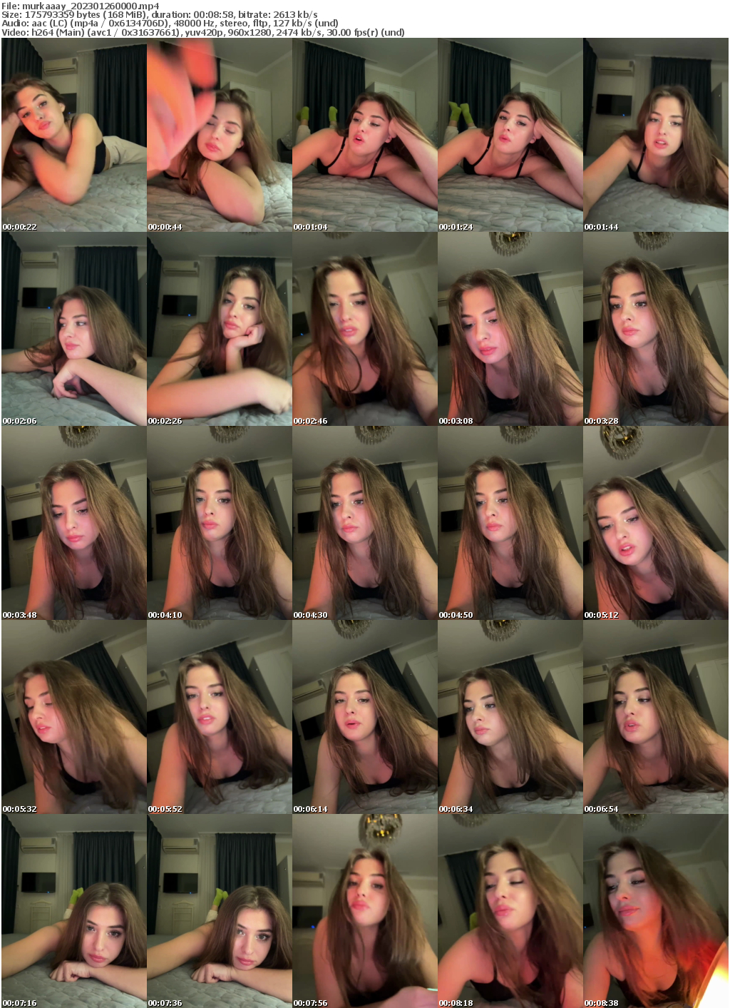 Preview thumb from murkaaay on 2023-01-26 @ bongacams