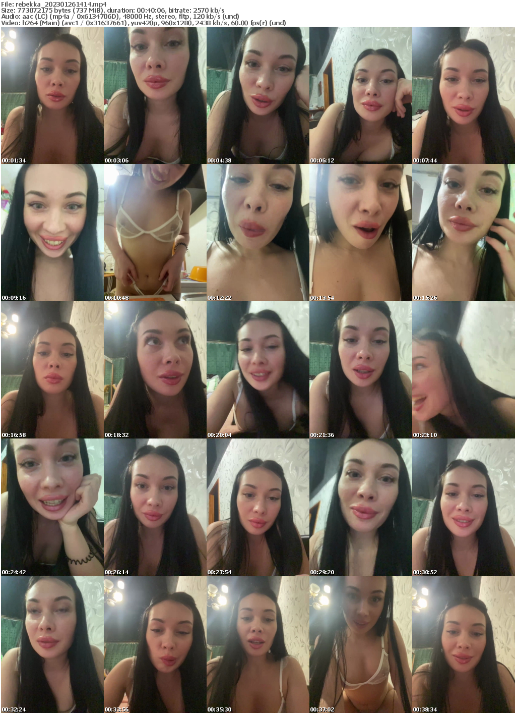 Preview thumb from rebekka on 2023-01-26 @ bongacams