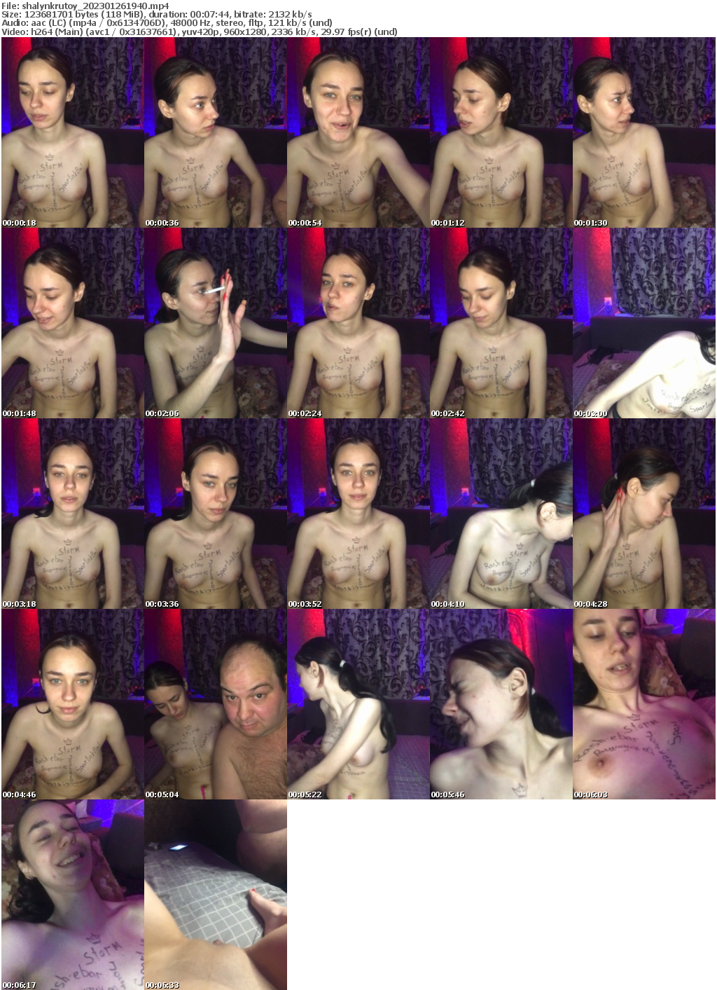 Preview thumb from shalynkrutoy on 2023-01-26 @ bongacams