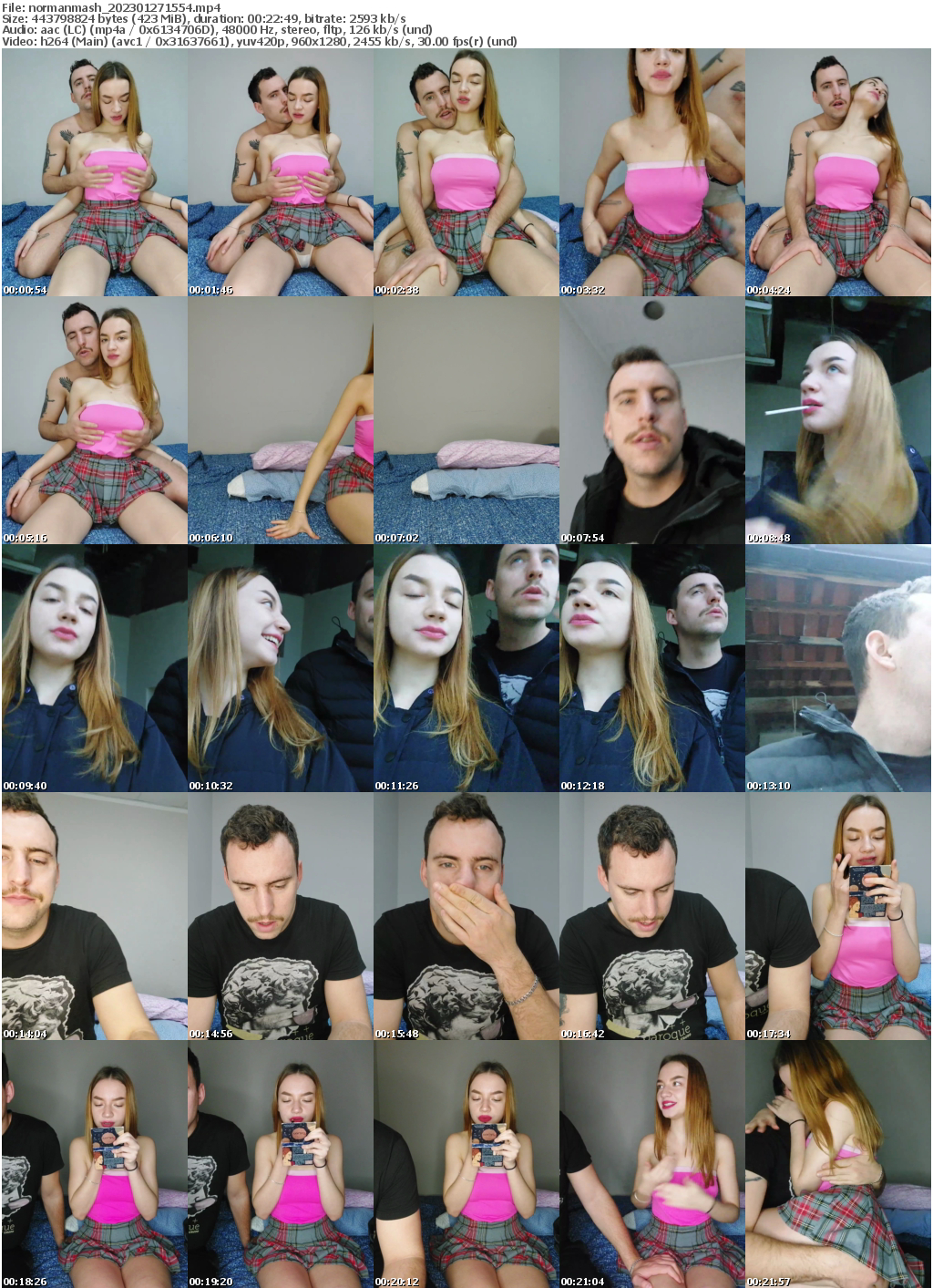 Preview thumb from normanmash on 2023-01-27 @ bongacams