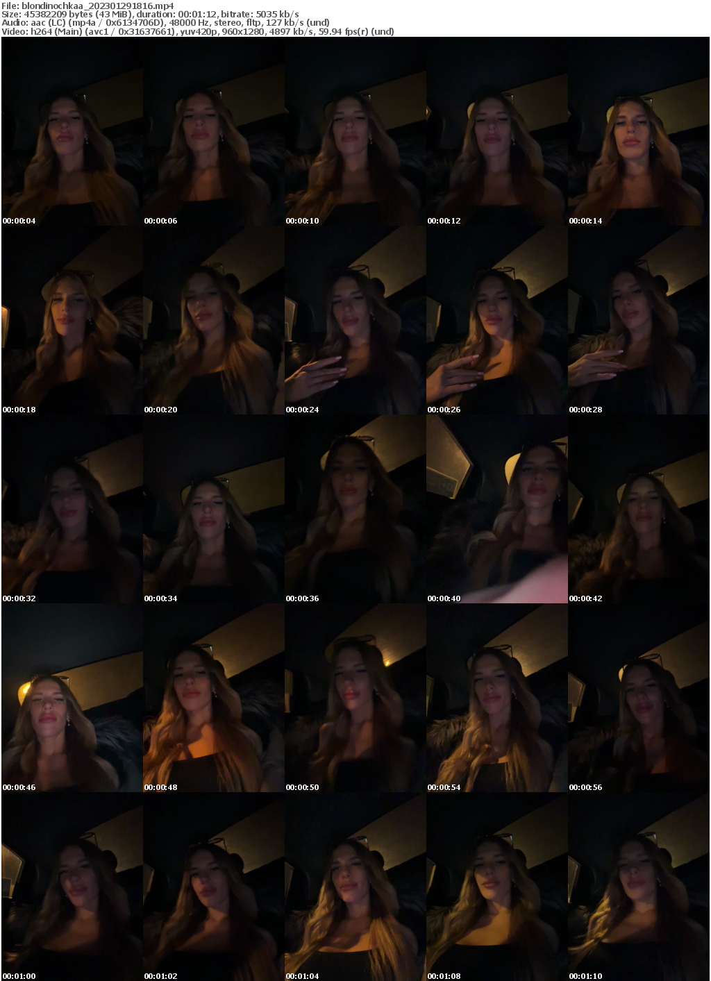 Preview thumb from blondinochkaa on 2023-01-29 @ bongacams