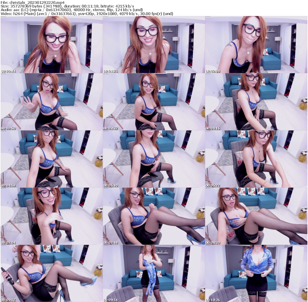 Preview thumb from christalx on 2023-01-29 @ bongacams