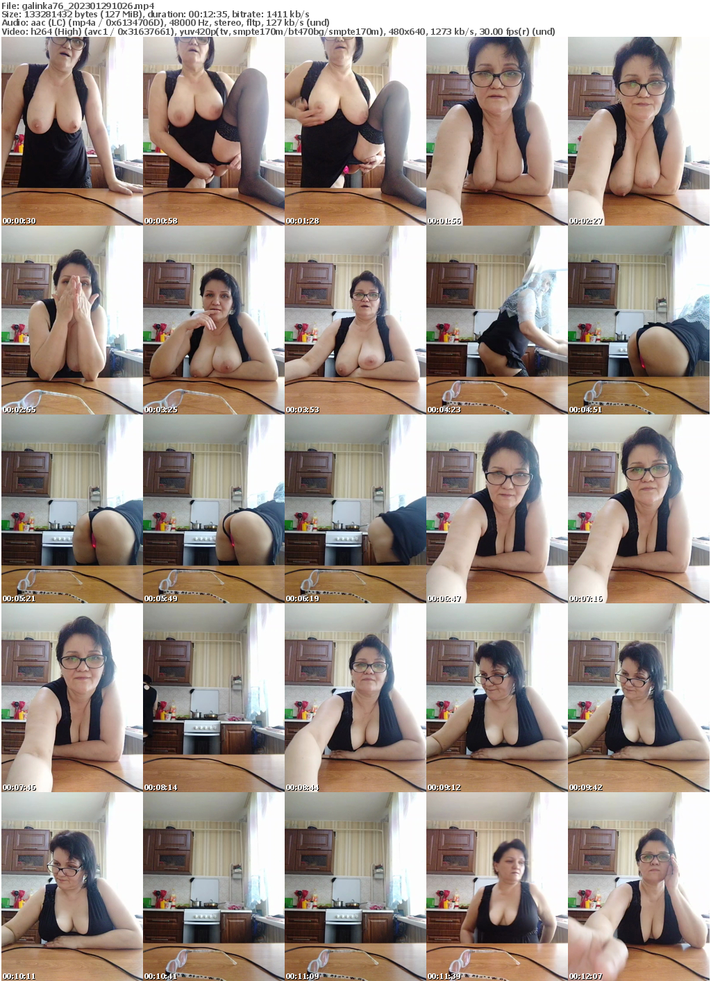 Preview thumb from galinka76 on 2023-01-29 @ bongacams