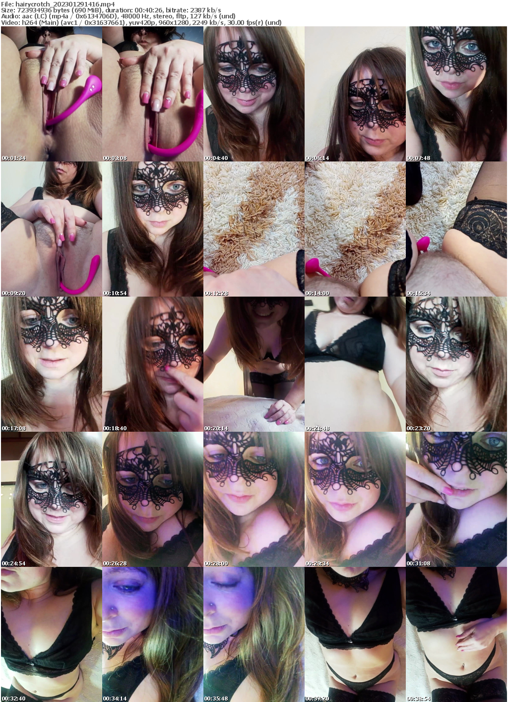 Preview thumb from hairycrotch on 2023-01-29 @ bongacams