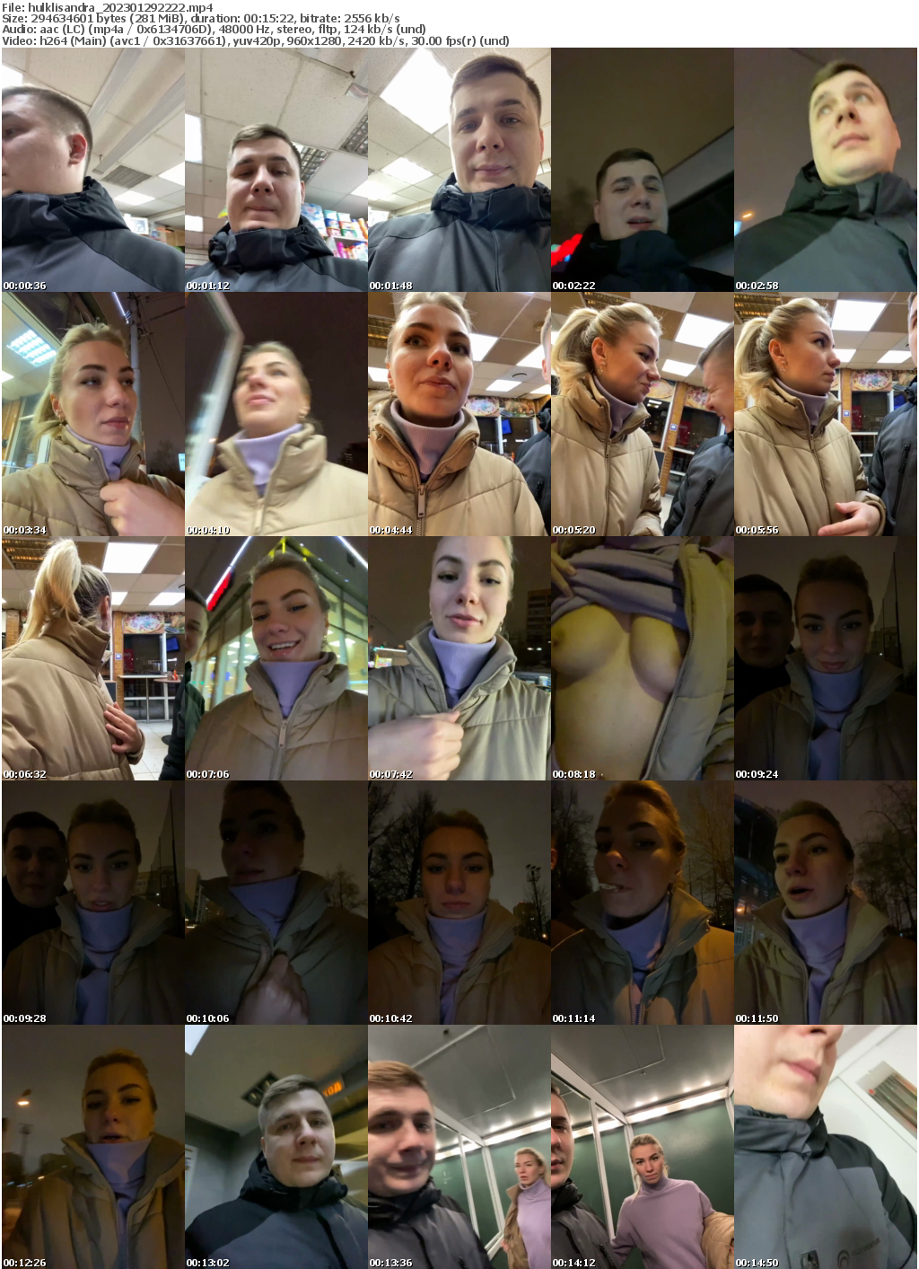 Preview thumb from hulklisandra on 2023-01-29 @ bongacams