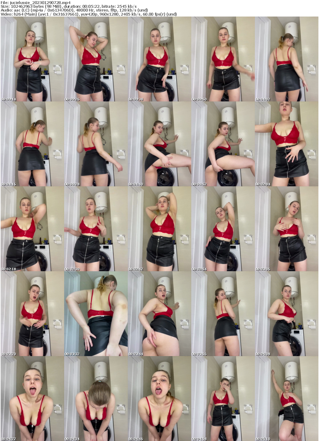 Preview thumb from jucielussie on 2023-01-29 @ bongacams