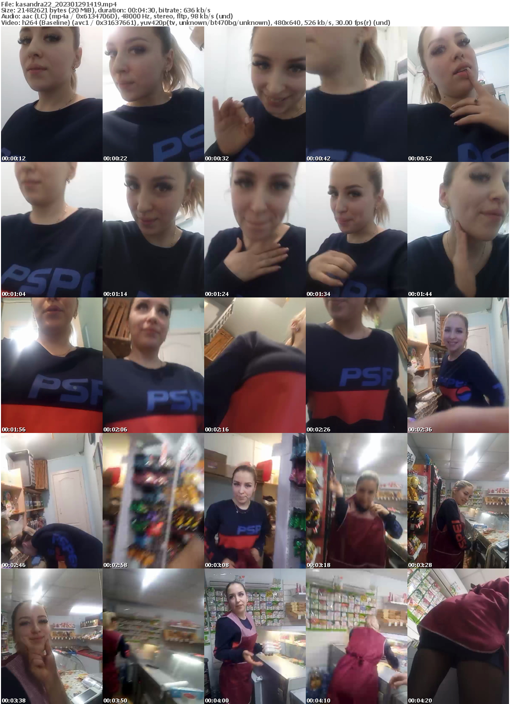 Preview thumb from kasandra22 on 2023-01-29 @ bongacams