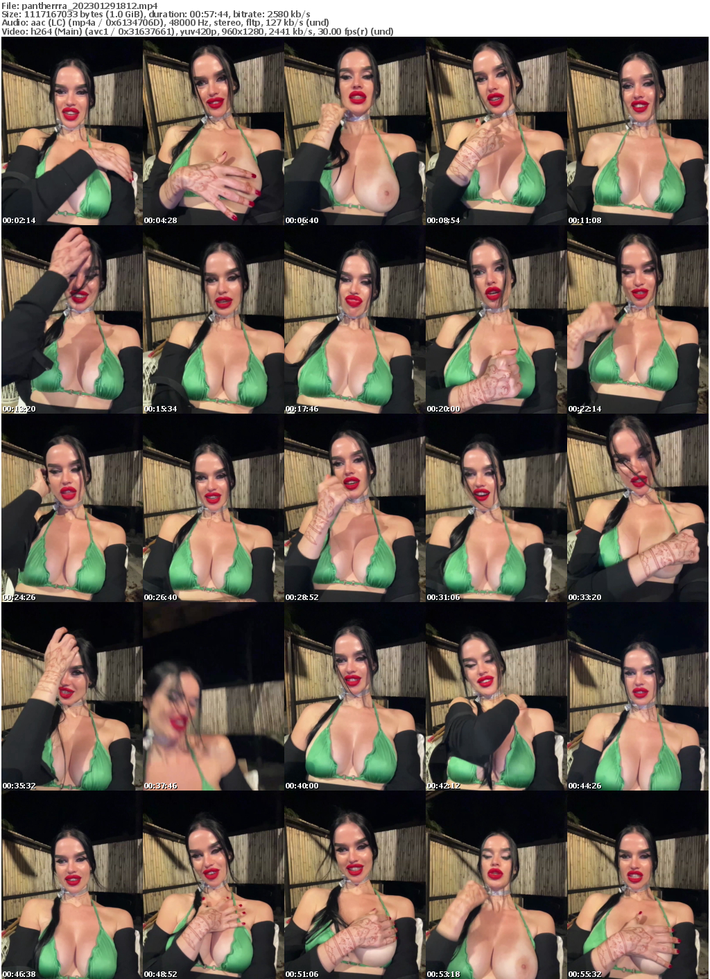 Preview thumb from pantherrra on 2023-01-29 @ bongacams