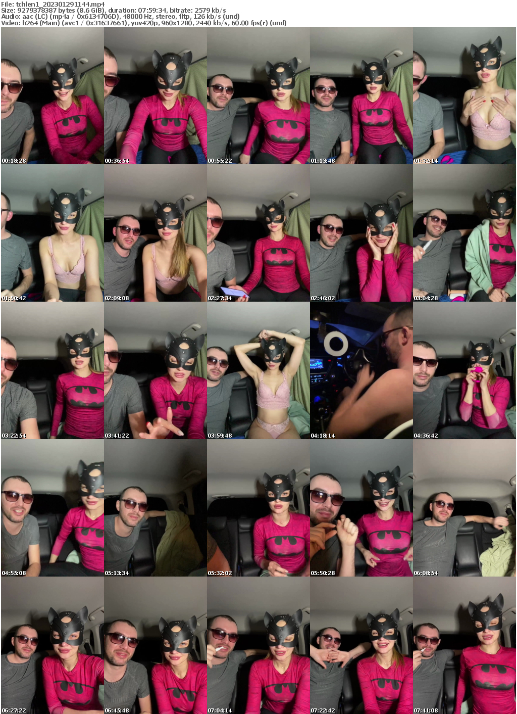 Preview thumb from tchlen1 on 2023-01-29 @ bongacams