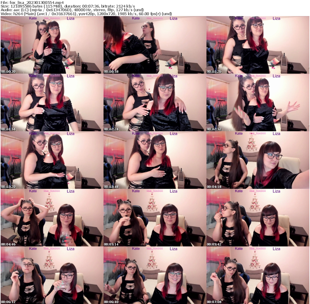 Preview thumb from fox_lisa on 2023-01-30 @ bongacams