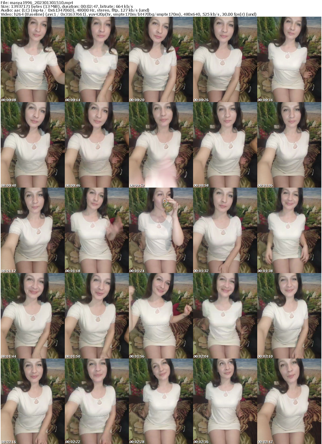 Preview thumb from masya1996 on 2023-01-30 @ bongacams