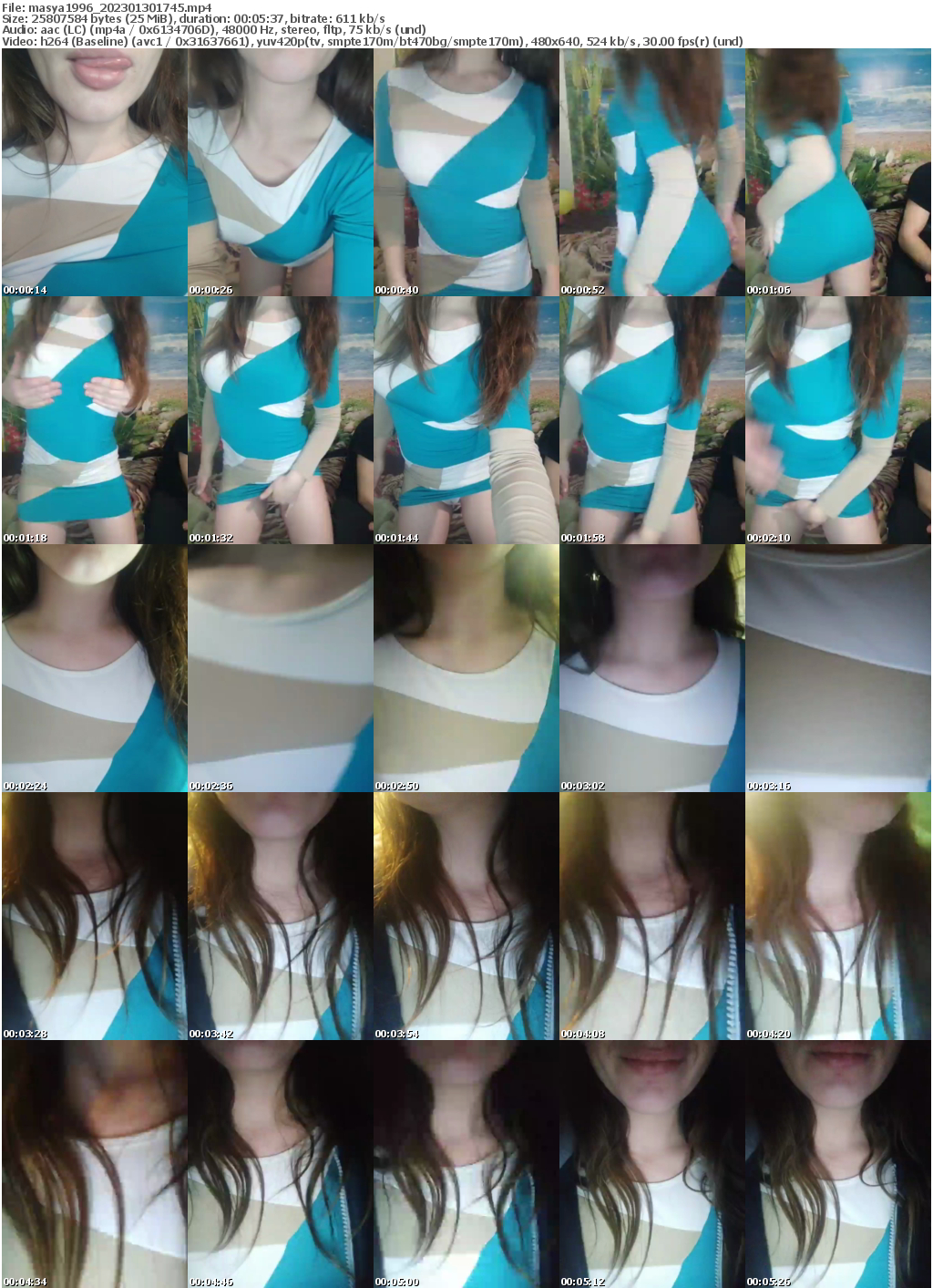 Preview thumb from masya1996 on 2023-01-30 @ bongacams